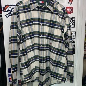 Tommy Hilfiger plaid dress shirt